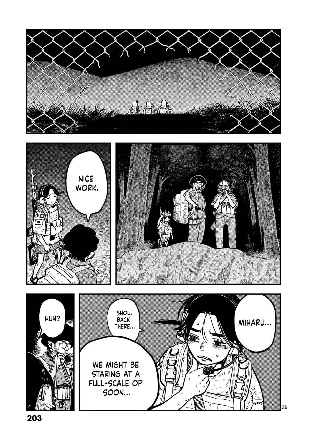 Miharu no Senjou Chapter 5 - Page 34