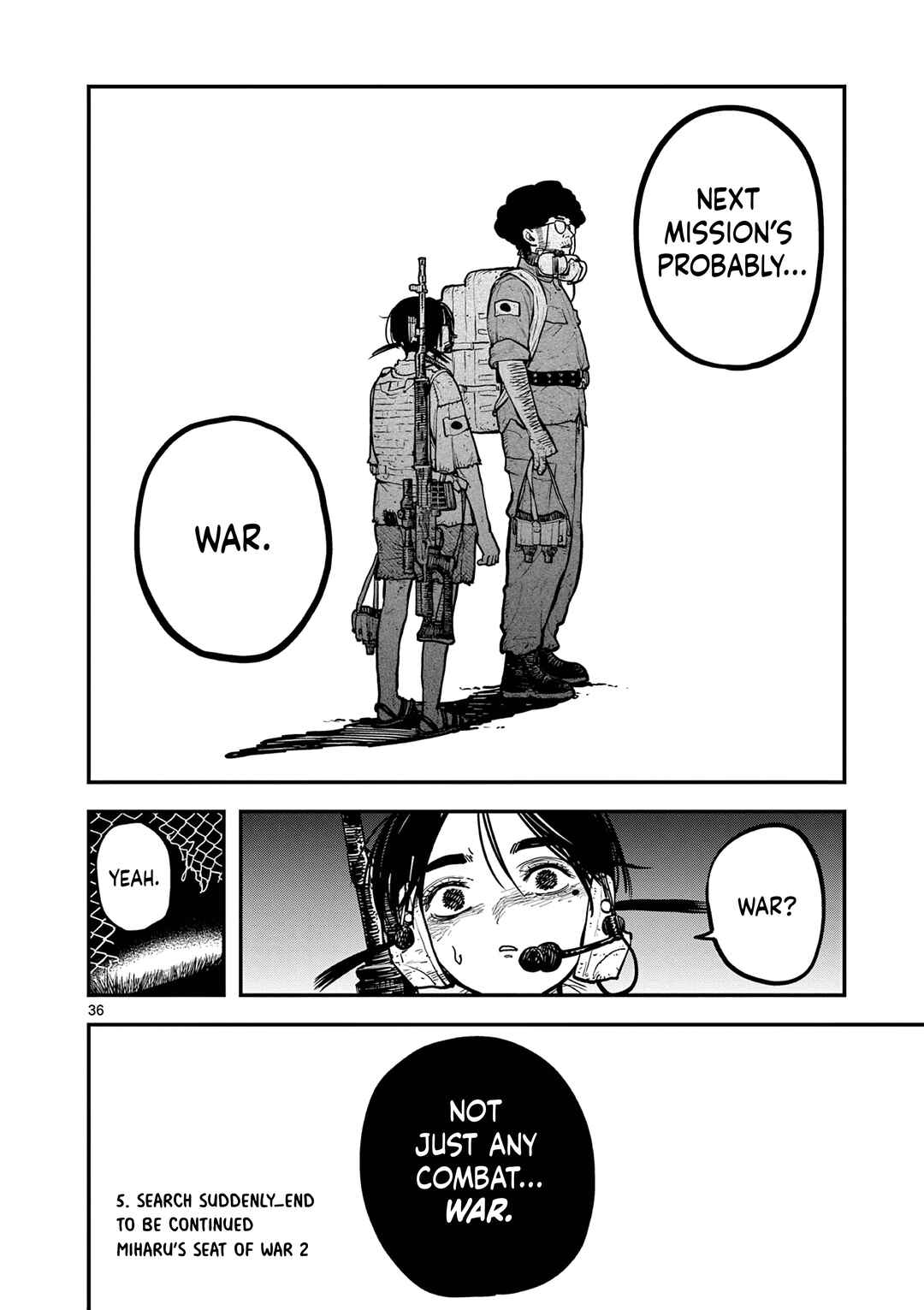 Miharu no Senjou Chapter 5 - Page 35