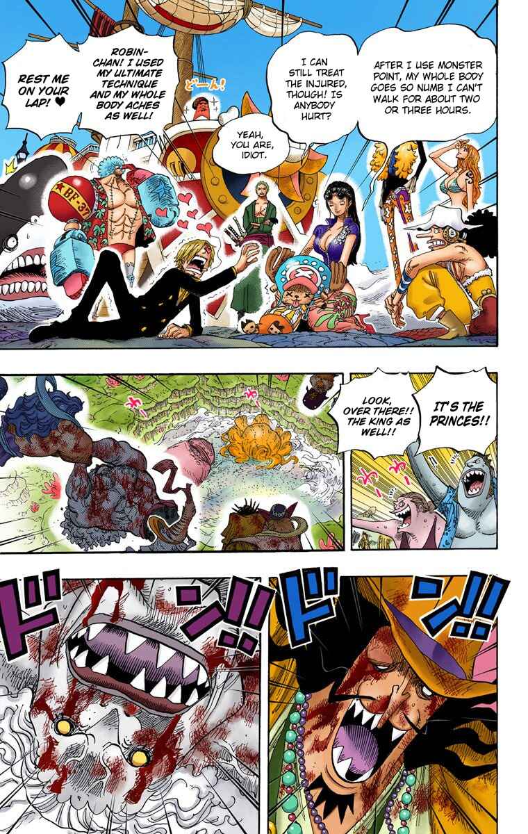One Piece (Official Colored) Chapter 648 - Page 11