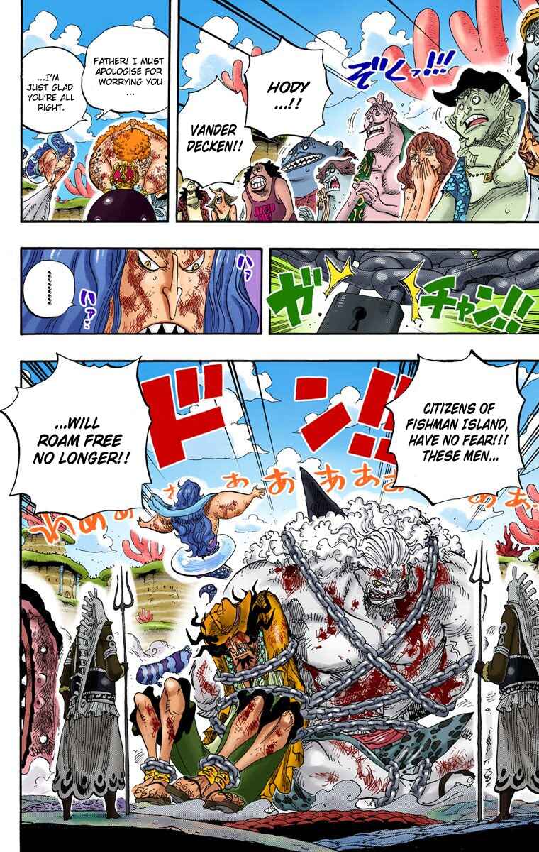 One Piece (Official Colored) Chapter 648 - Page 12