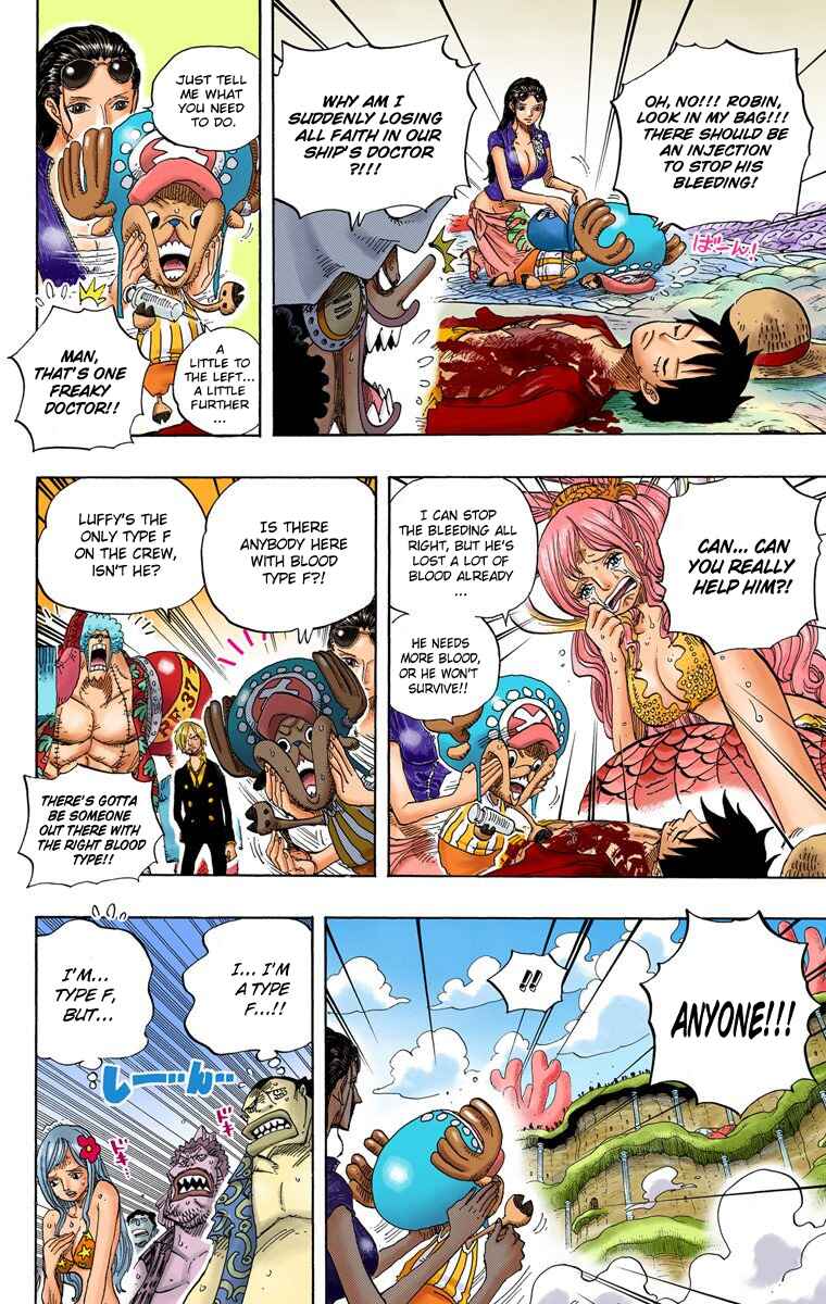 One Piece (Official Colored) Chapter 648 - Page 14