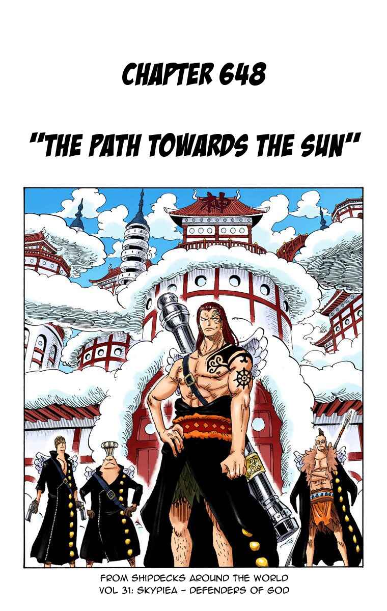 One Piece (Official Colored) Chapter 648 - Page 2