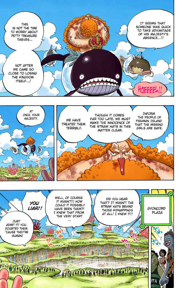 One Piece (Official Colored) Chapter 648 - Page 9