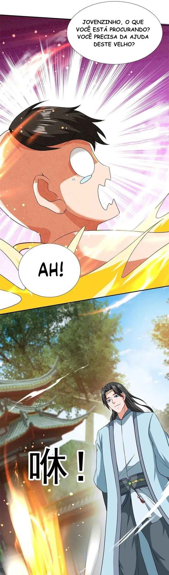 When The System Opens After The Age Of 100, All Grandchildren Kneel Upon The Mountains! Chapter 8 - Page 15
