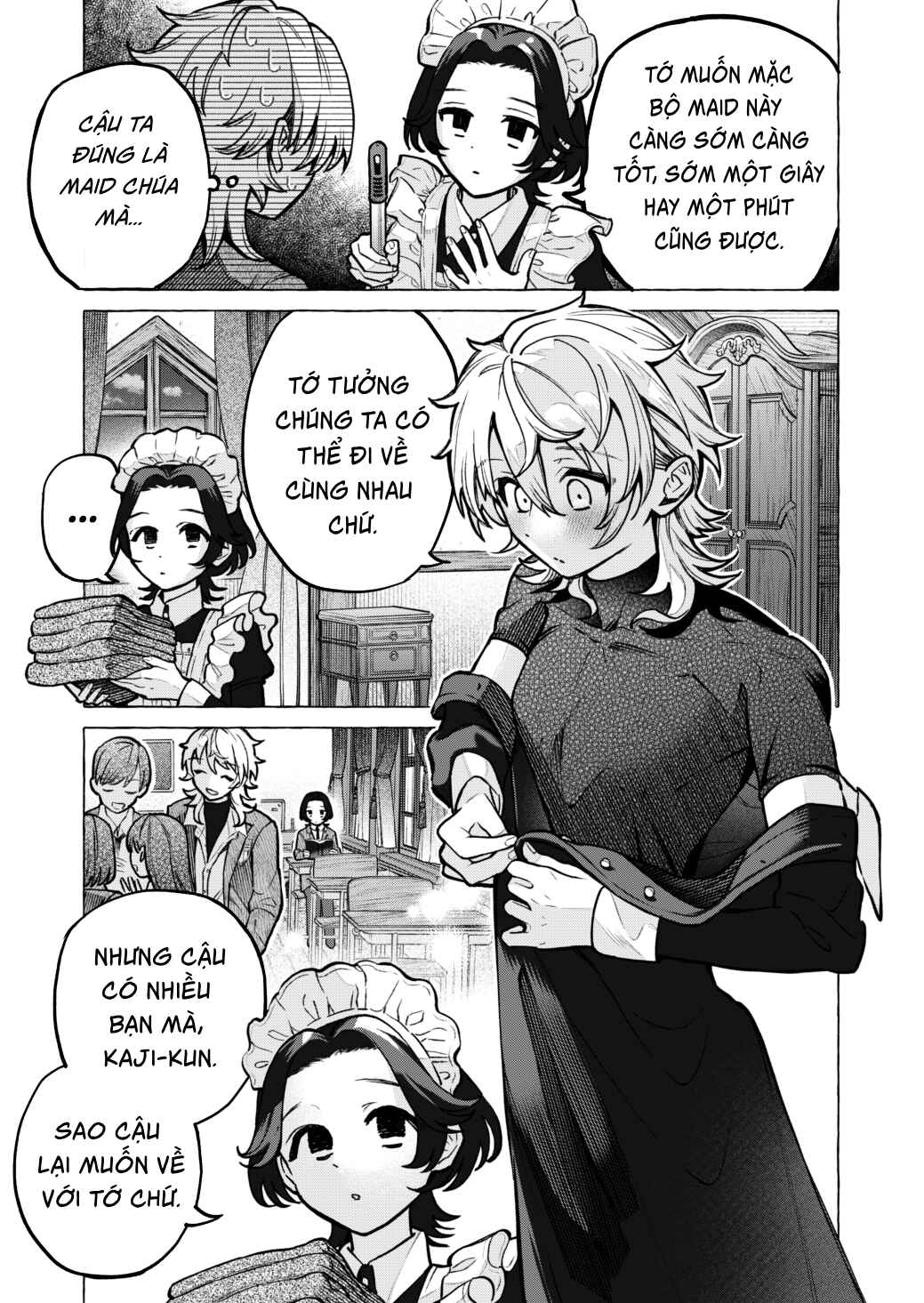 Otokonoko mo Maid-fuku de kawaikunatte Ii desu ka? Chapter 2 - Page 3