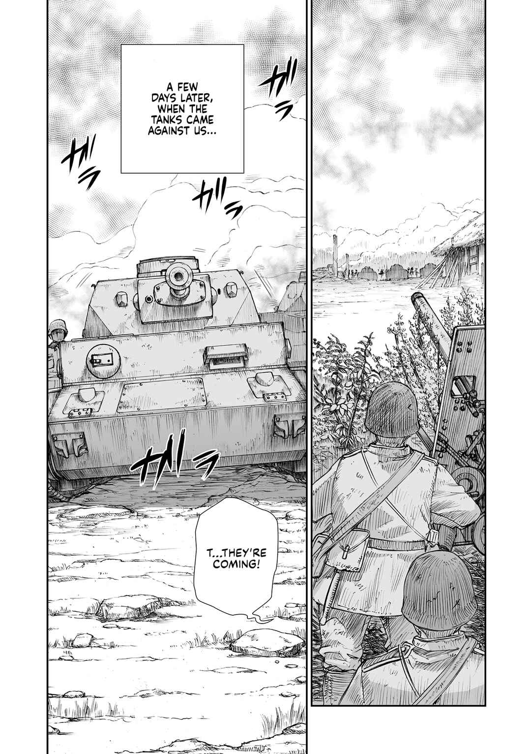 Sensou wa Onna no Kao wo Shiteinai Chapter 32.8 - Page 7