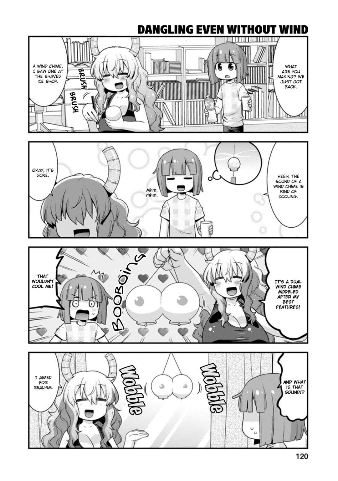 Kobayashi-san Chi no Maid Dragon - Lucoa wa Boku no ×× Desu Chapter 43 - Page 8