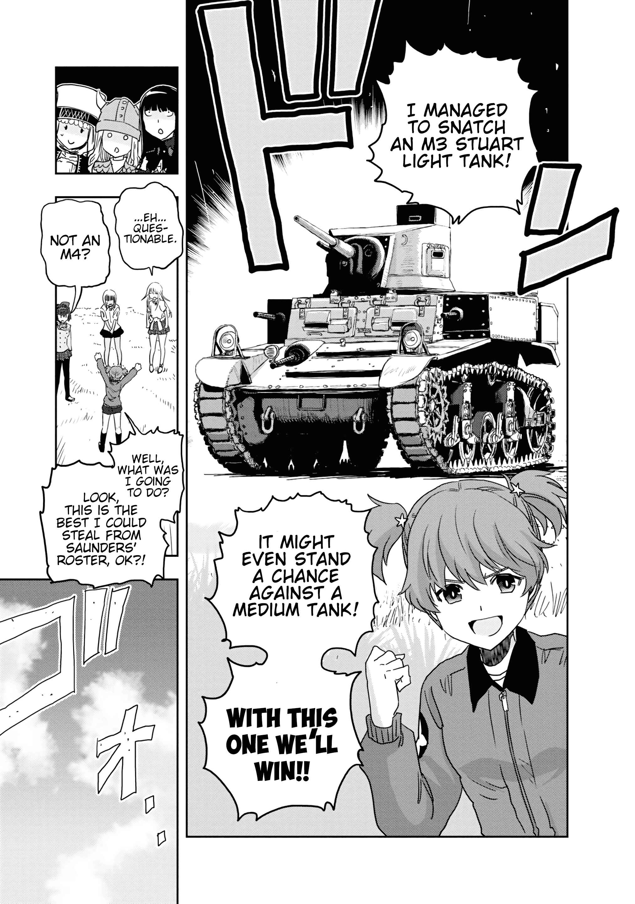 Girls und Panzer: Ribbon no Musha Chapter 56 - Page 11