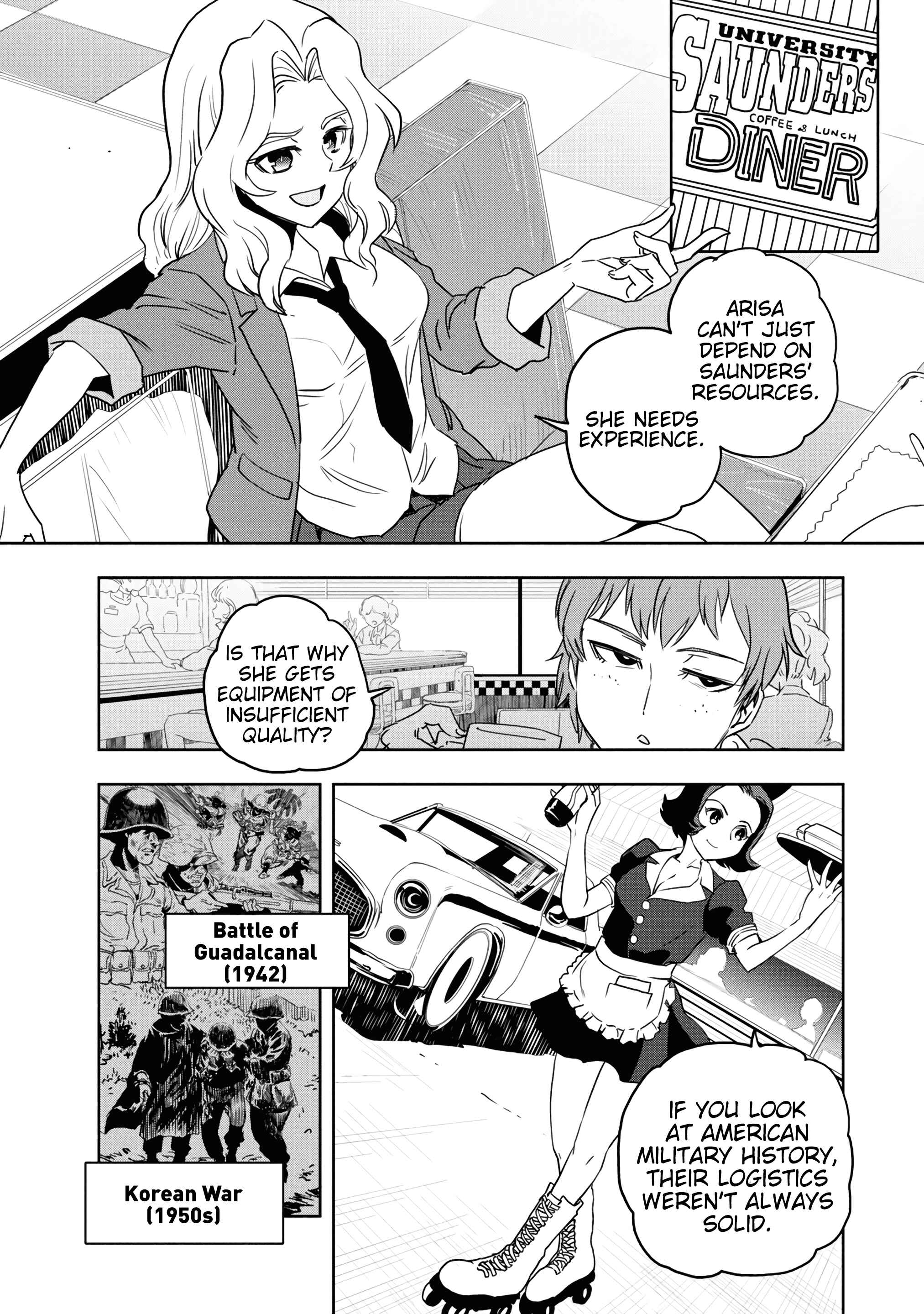 Girls und Panzer: Ribbon no Musha Chapter 56 - Page 12
