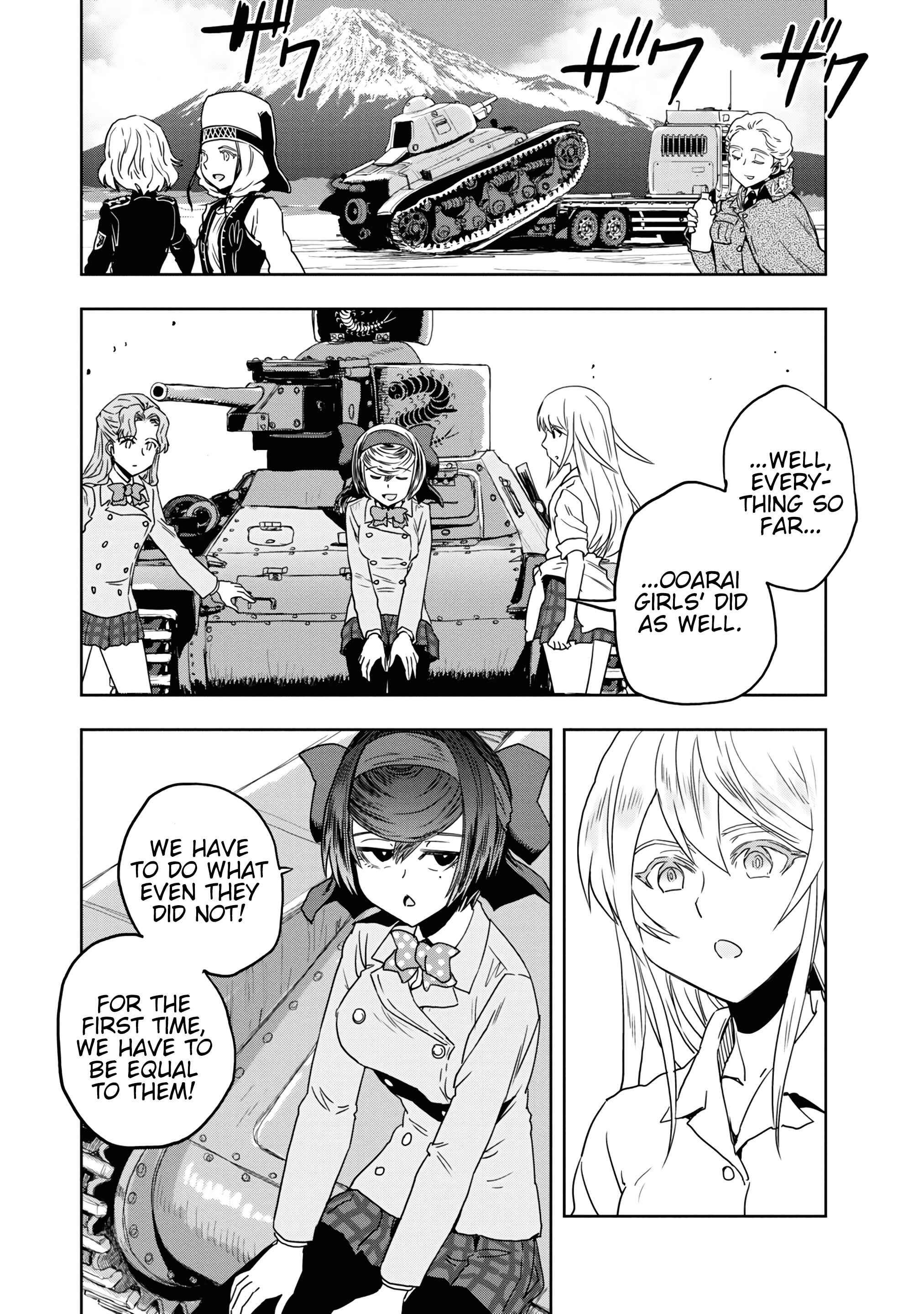 Girls und Panzer: Ribbon no Musha Chapter 56 - Page 17