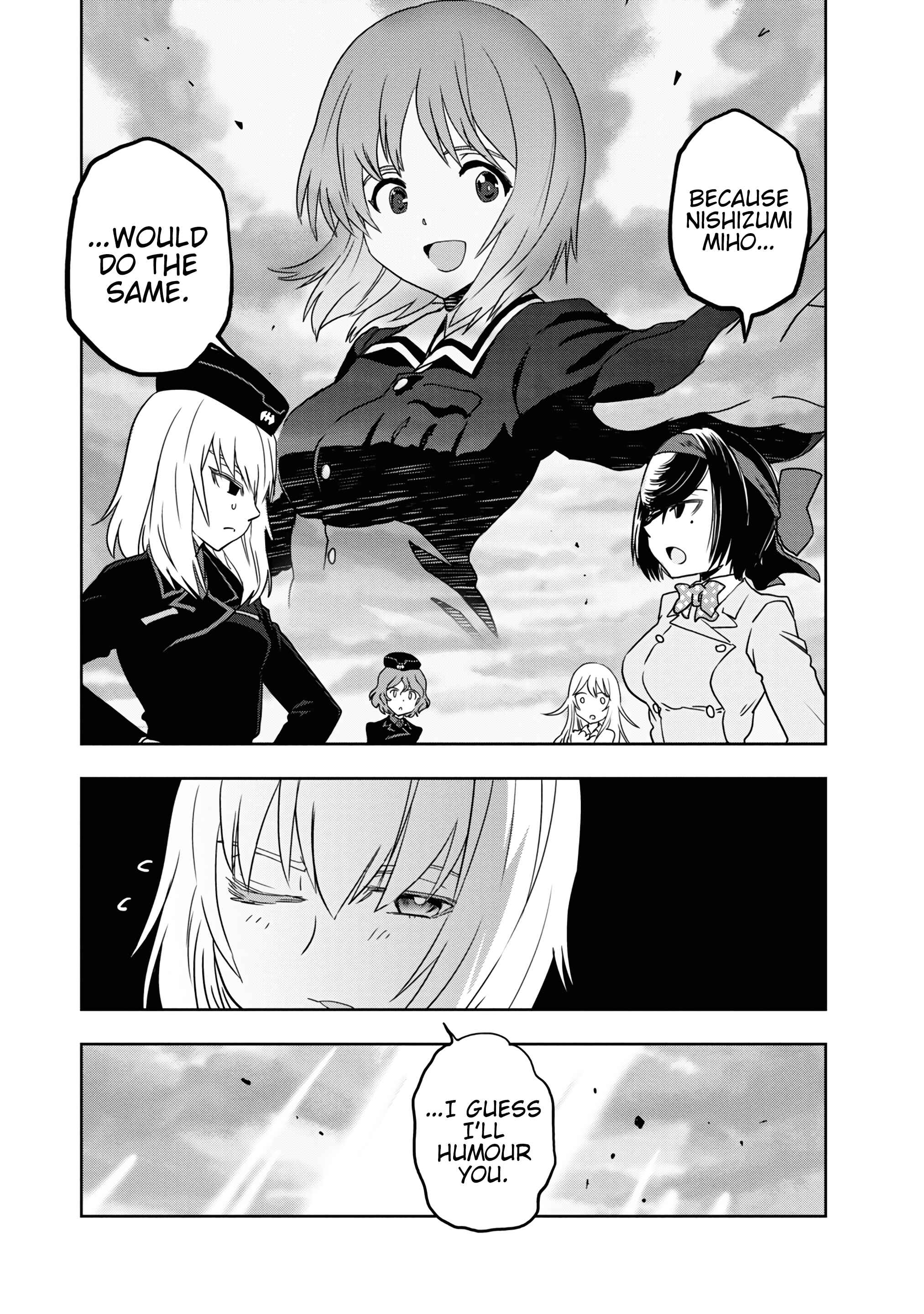 Girls und Panzer: Ribbon no Musha Chapter 56 - Page 25