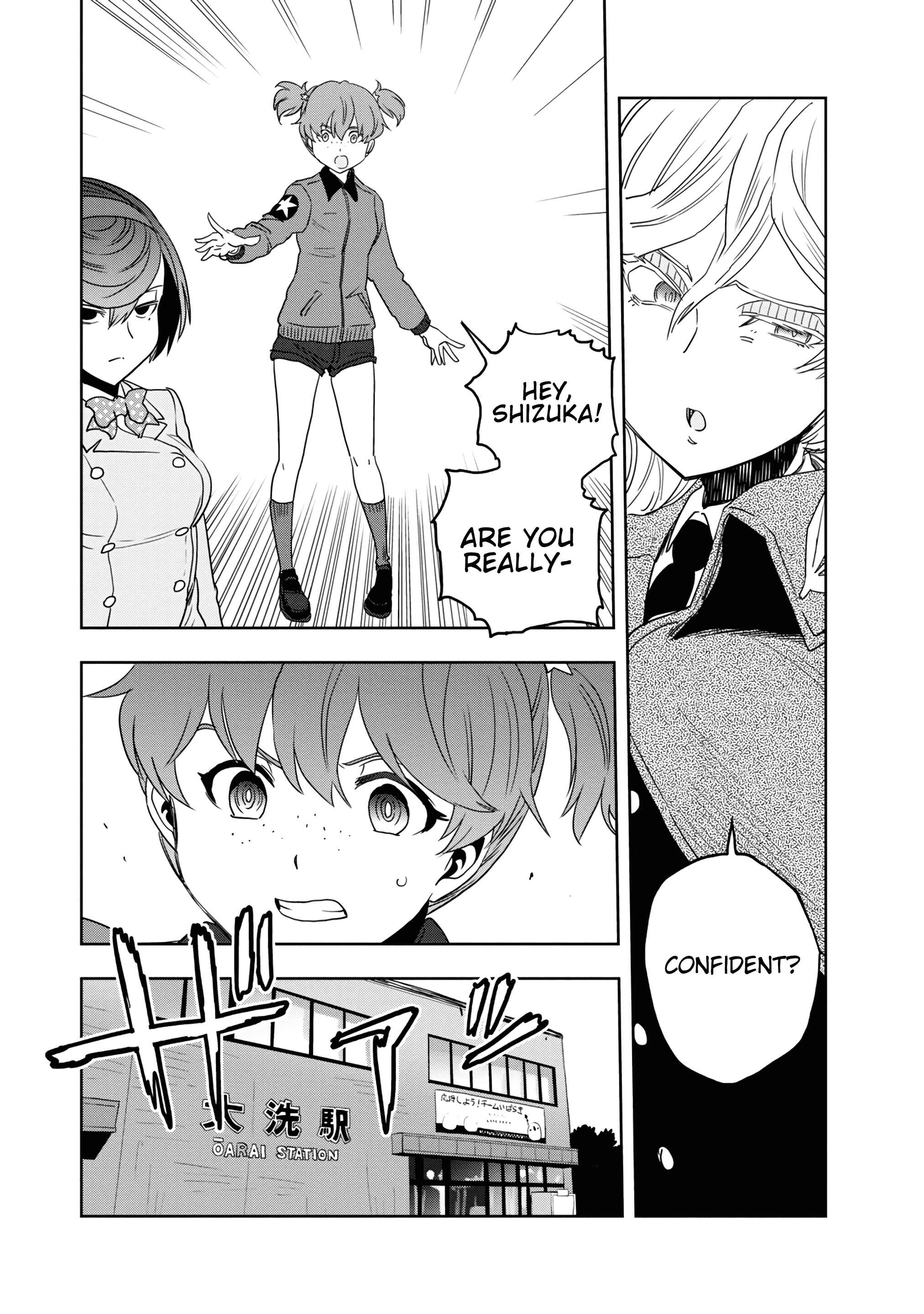 Girls und Panzer: Ribbon no Musha Chapter 56 - Page 35