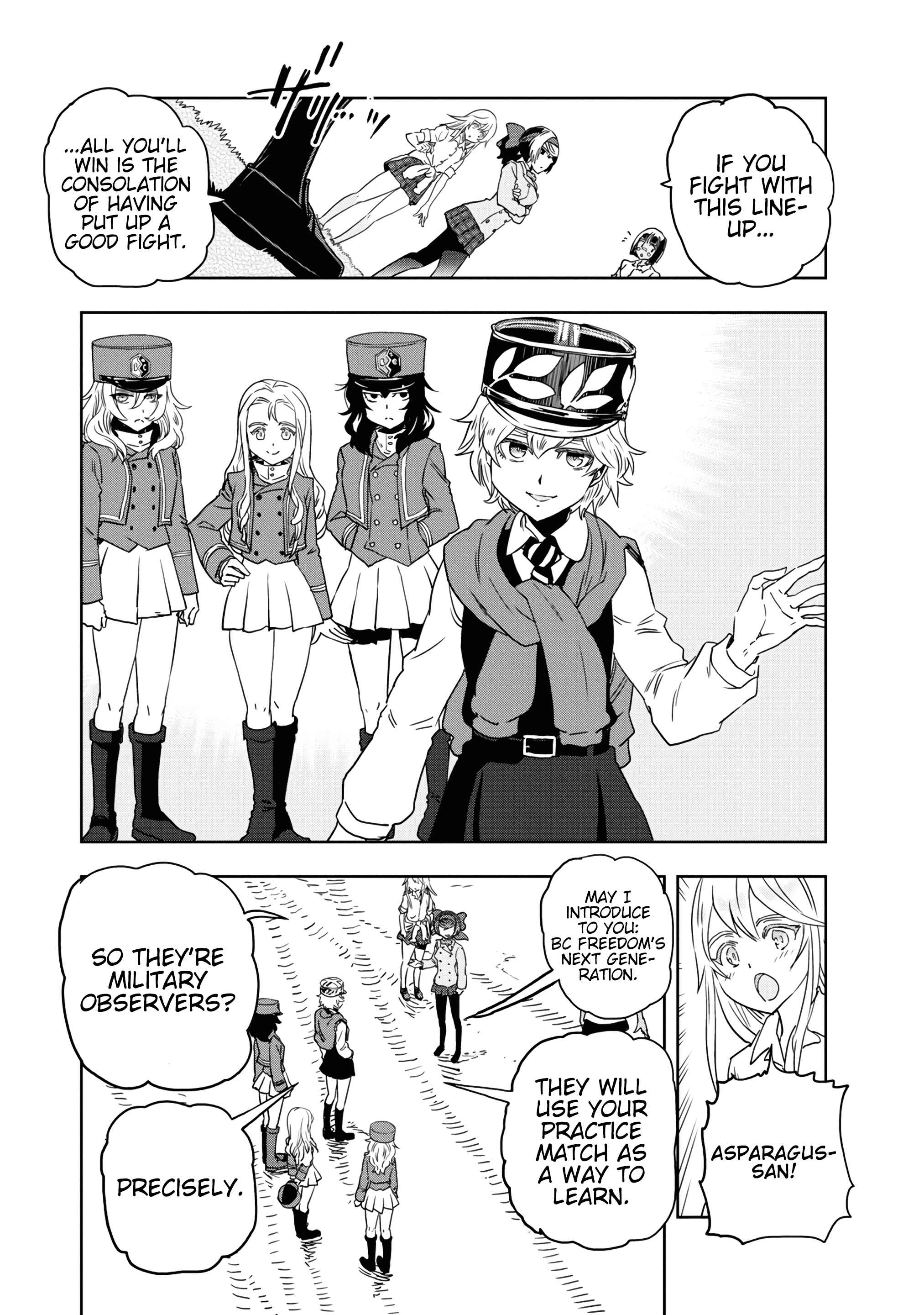 Girls und Panzer: Ribbon no Musha Chapter 56 - Page 9