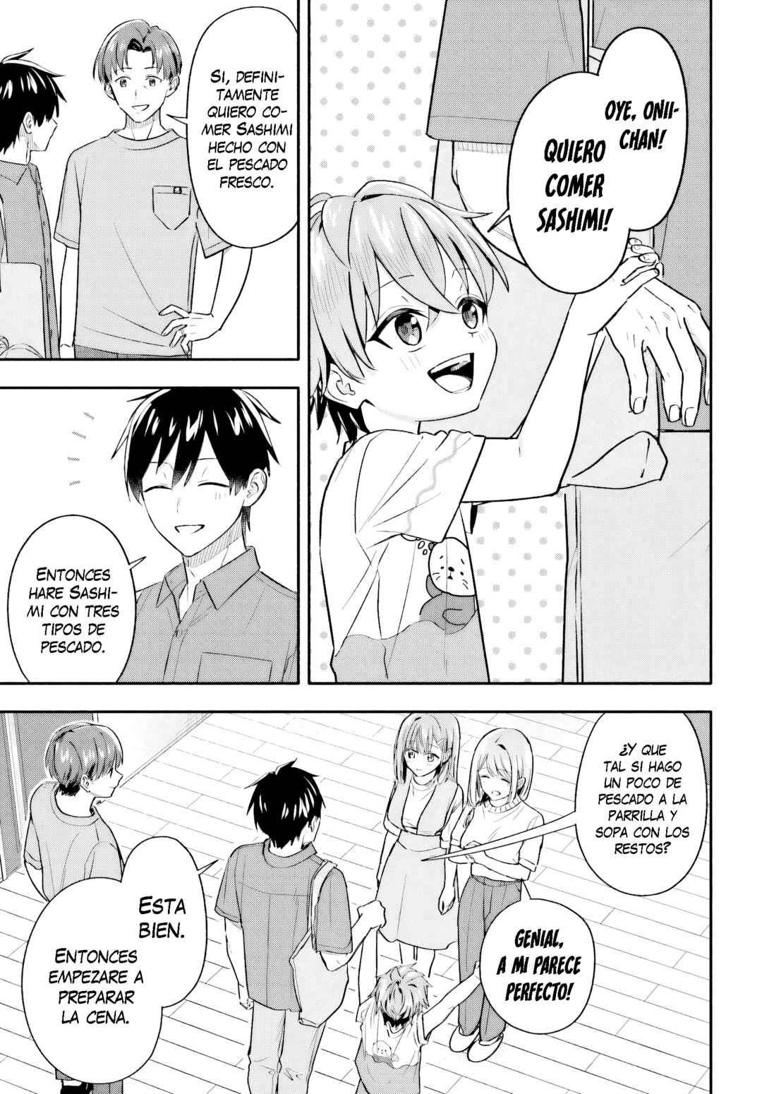Kaji Daikou no Arubaito wo Hajimetara Gakuen Ichi no Bishoujo no Kazoku ni Kiniirarechaimashita. Chapter 10 - Page 7