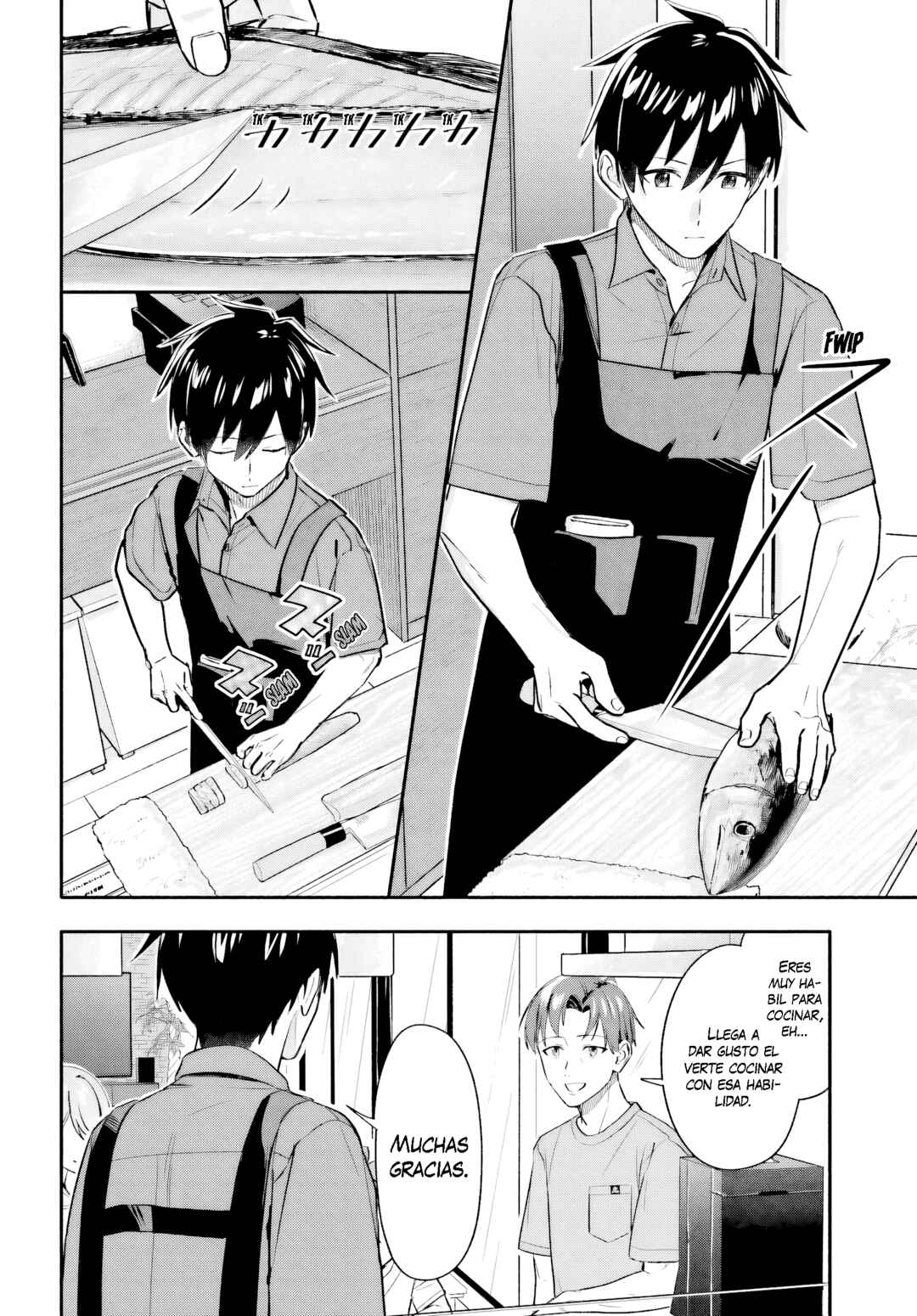 Kaji Daikou no Arubaito wo Hajimetara Gakuen Ichi no Bishoujo no Kazoku ni Kiniirarechaimashita. Chapter 10 - Page 8
