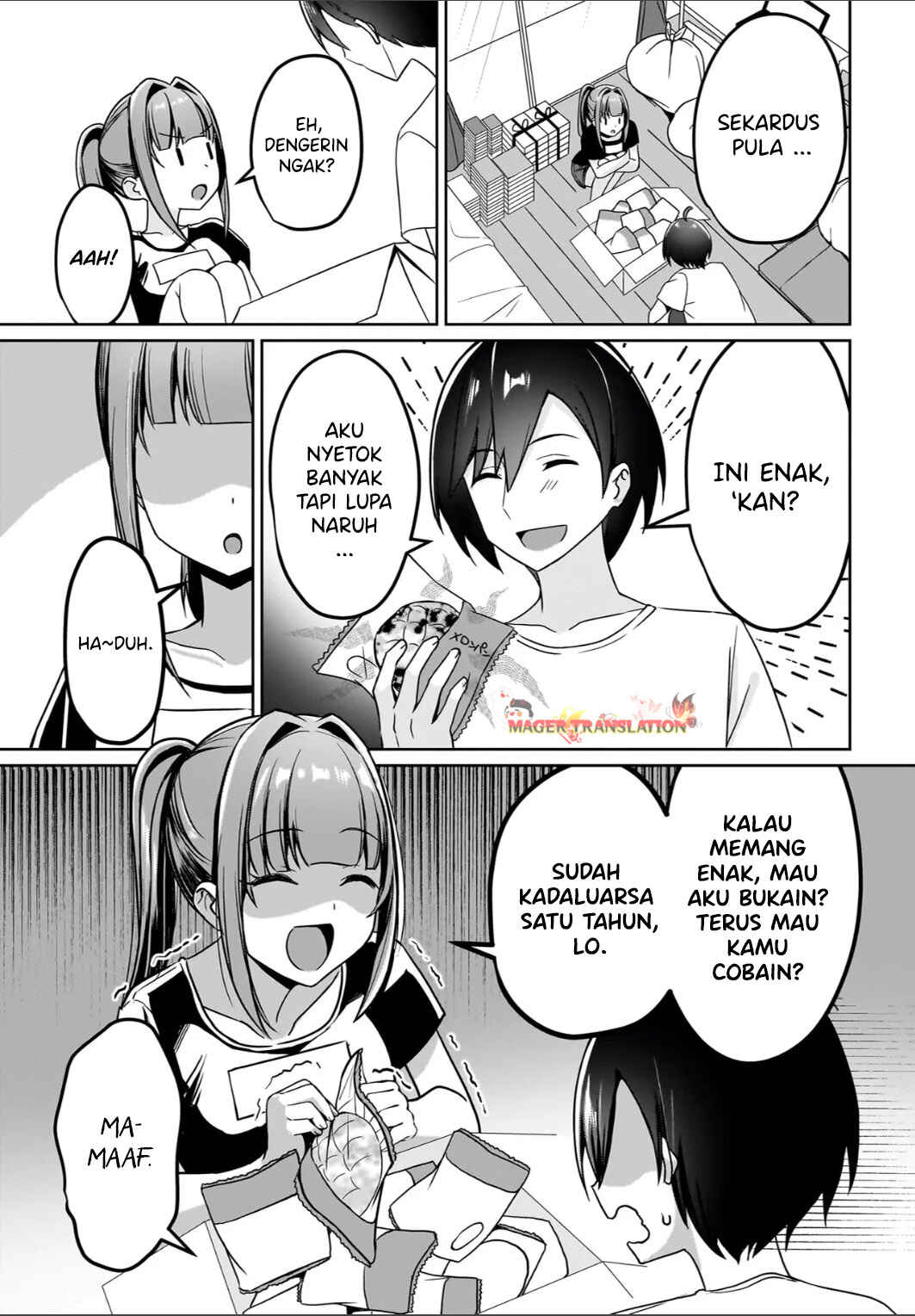 Maigo no Onnanoko wo Ie made Todoketara, Genkan kara Detekita no wa Gakunen Ichi no Bishoujo deshita Chapter 3 - Page 8