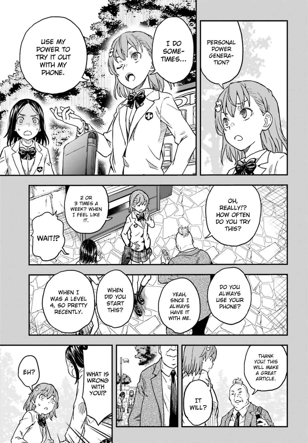 Toaru Majutsu no Index Gaiden: Toaru Kagaku no Railgun Chapter 146 - Page 5