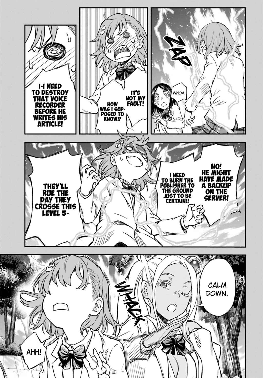 Toaru Majutsu no Index Gaiden: Toaru Kagaku no Railgun Chapter 146 - Page 7