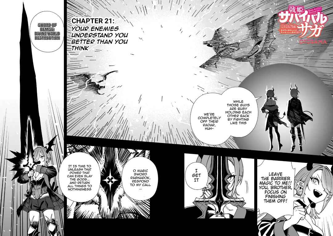 Senki Survival Saga: Isekai no Unmei wo Kaketa Mujintou Fujun Iseikouyuu Chapter 21 - Page 2
