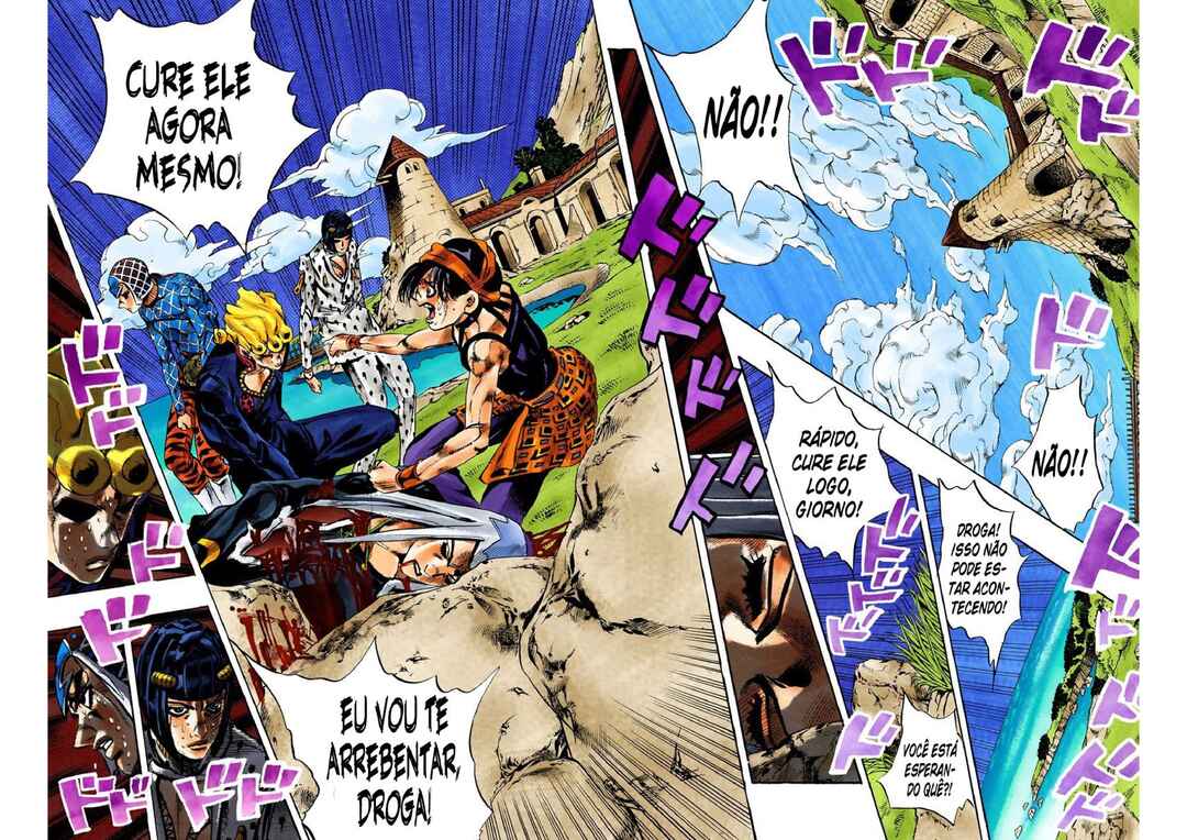 JoJo no Kimyou na Bouken: Part 5 - Ougon no Kaze Color-ban Chapter 111 - Page 5