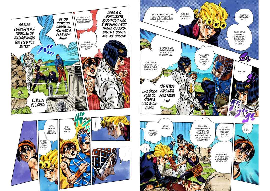 JoJo no Kimyou na Bouken: Part 5 - Ougon no Kaze Color-ban Chapter 111 - Page 6