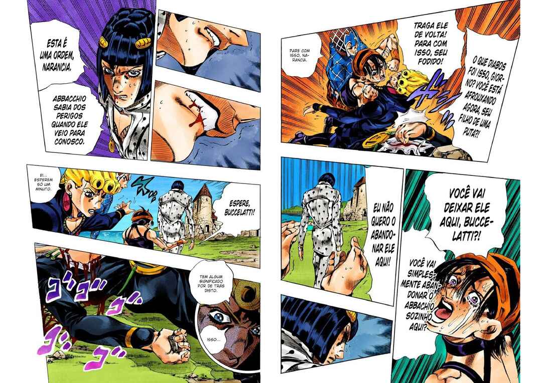 JoJo no Kimyou na Bouken: Part 5 - Ougon no Kaze Color-ban Chapter 111 - Page 7