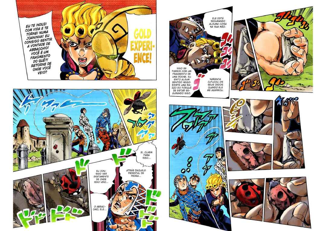 JoJo no Kimyou na Bouken: Part 5 - Ougon no Kaze Color-ban Chapter 111 - Page 8