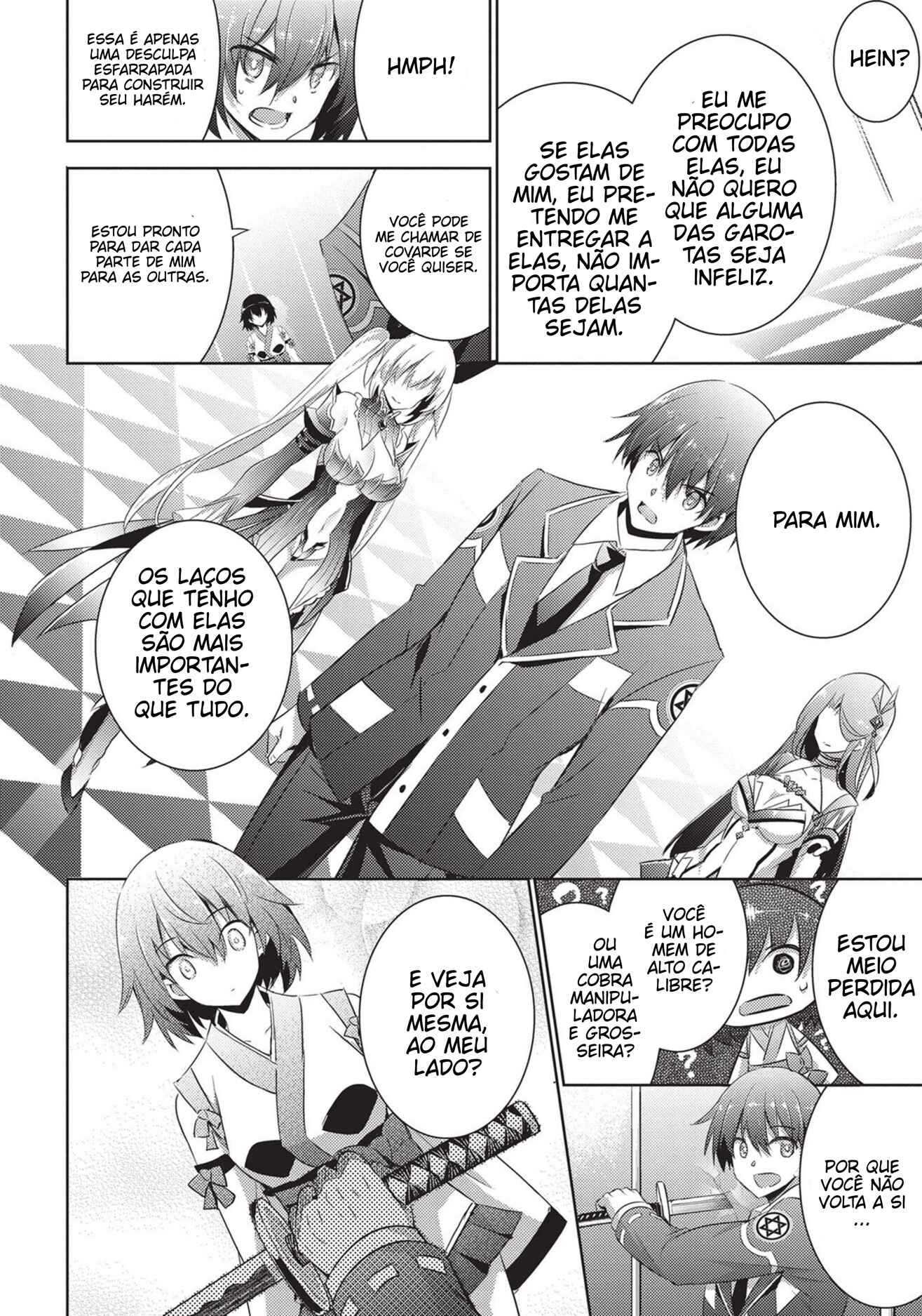Magika no Kenshi to Shoukan Maou Chapter 55 - Page 14