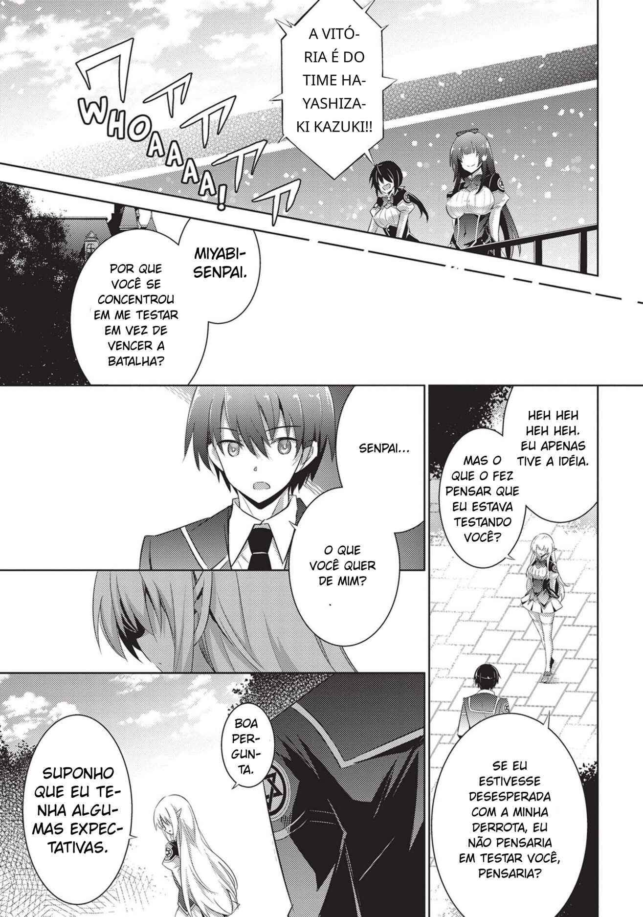 Magika no Kenshi to Shoukan Maou Chapter 55 - Page 23