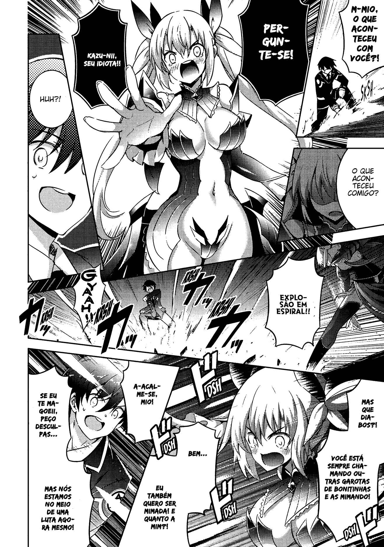 Magika no Kenshi to Shoukan Maou Chapter 55 - Page 4