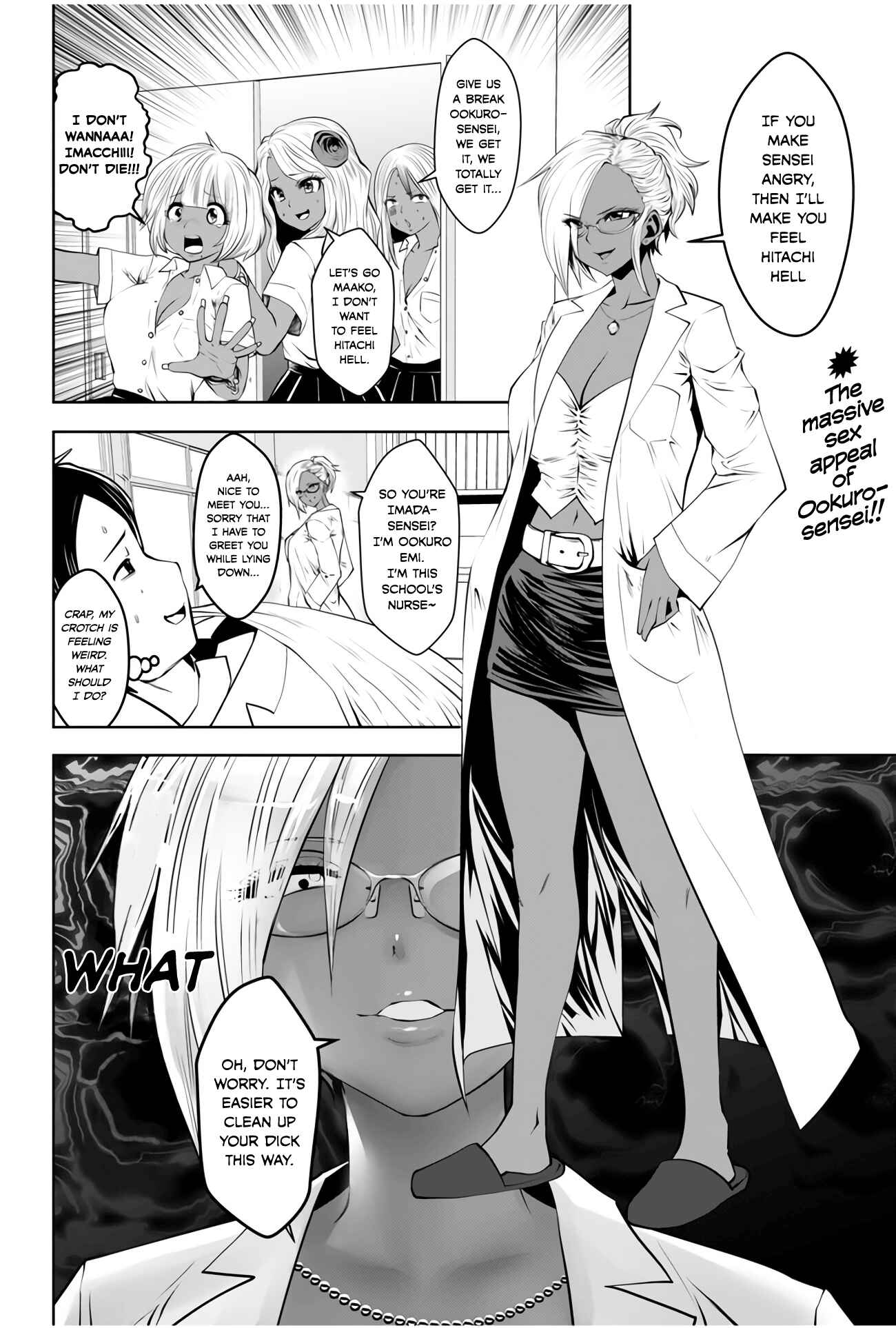 Black Gakkou ni Tsutomete Shimatta Sensei Chapter 4 - Page 2