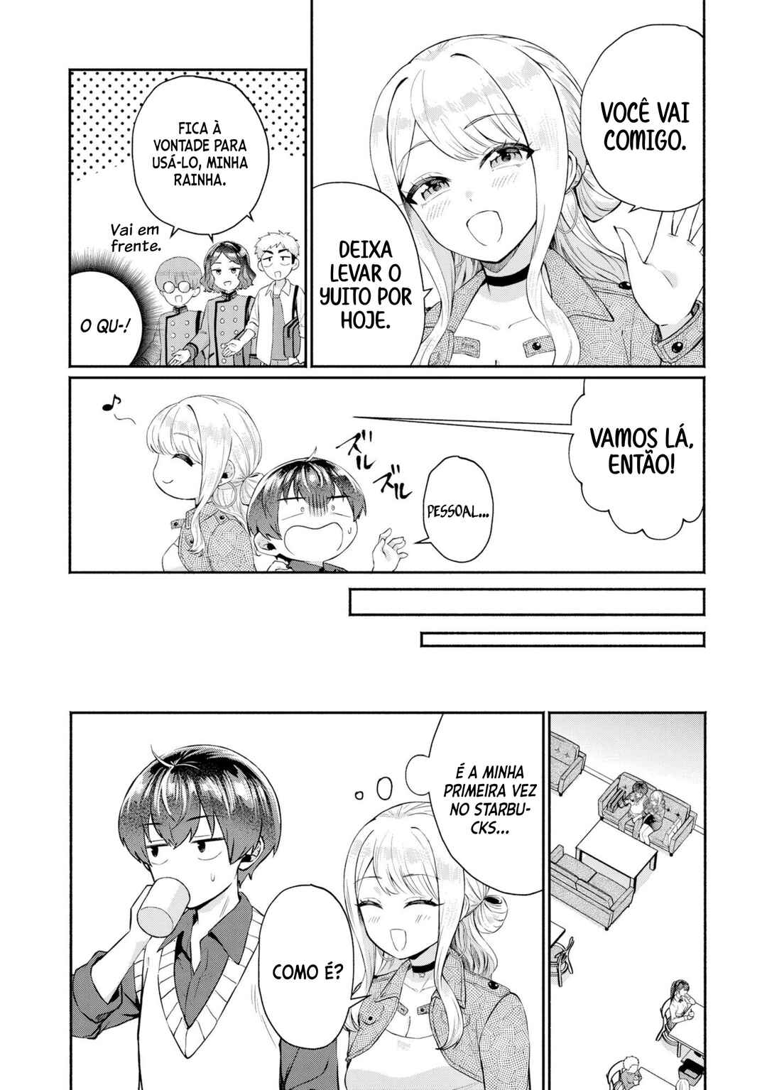 Douyara Ore wa Imadoki Gal na Toshiue Osananajimi kara Gekiomo Kanjou wo Mukerareteiru Rashii Chapter 7 - Page 10