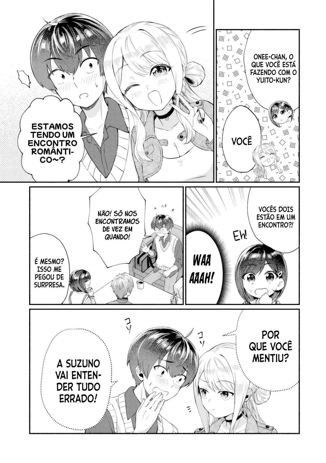 Douyara Ore wa Imadoki Gal na Toshiue Osananajimi kara Gekiomo Kanjou wo Mukerareteiru Rashii Chapter 7 - Page 16