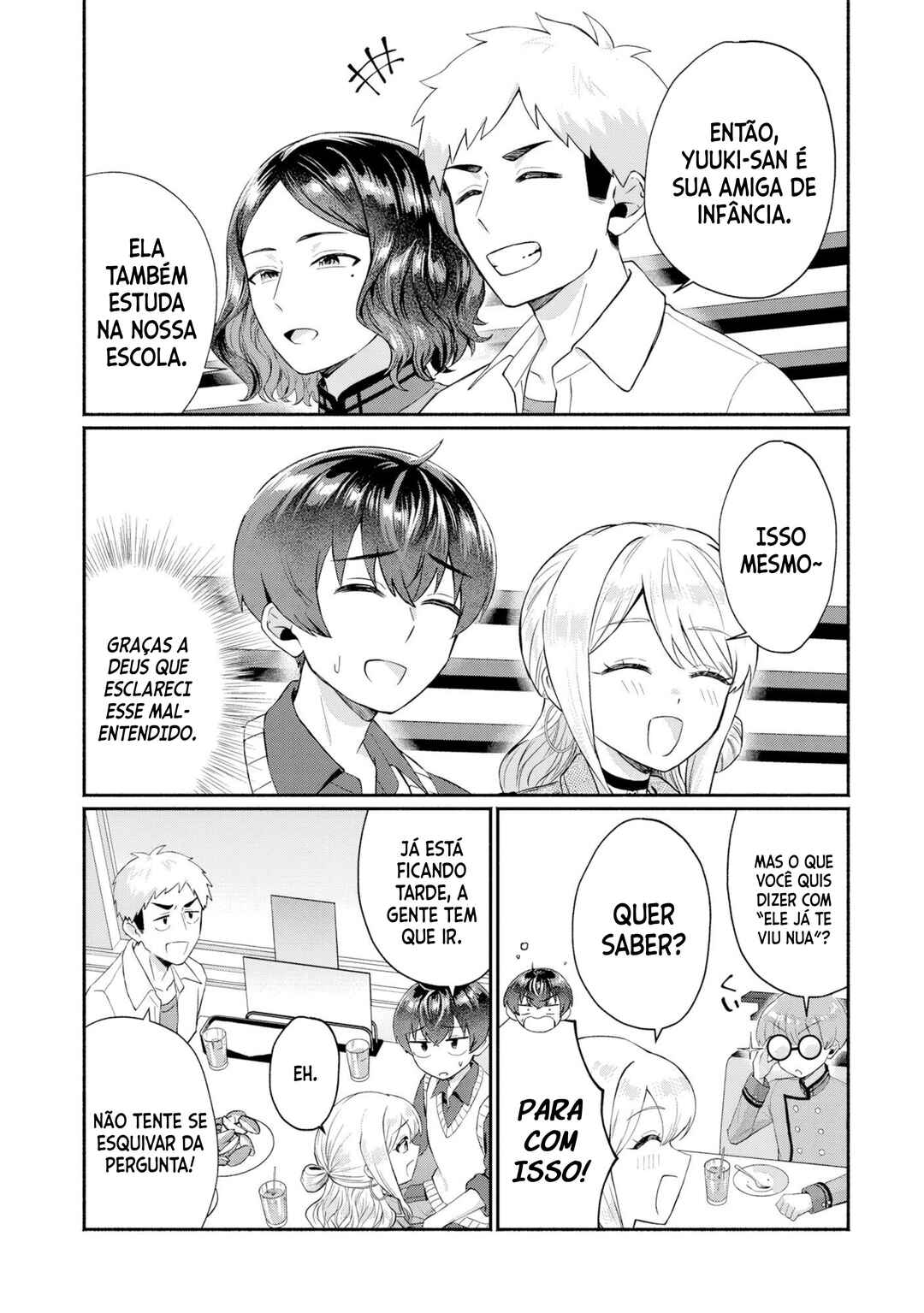 Douyara Ore wa Imadoki Gal na Toshiue Osananajimi kara Gekiomo Kanjou wo Mukerareteiru Rashii Chapter 7 - Page 8