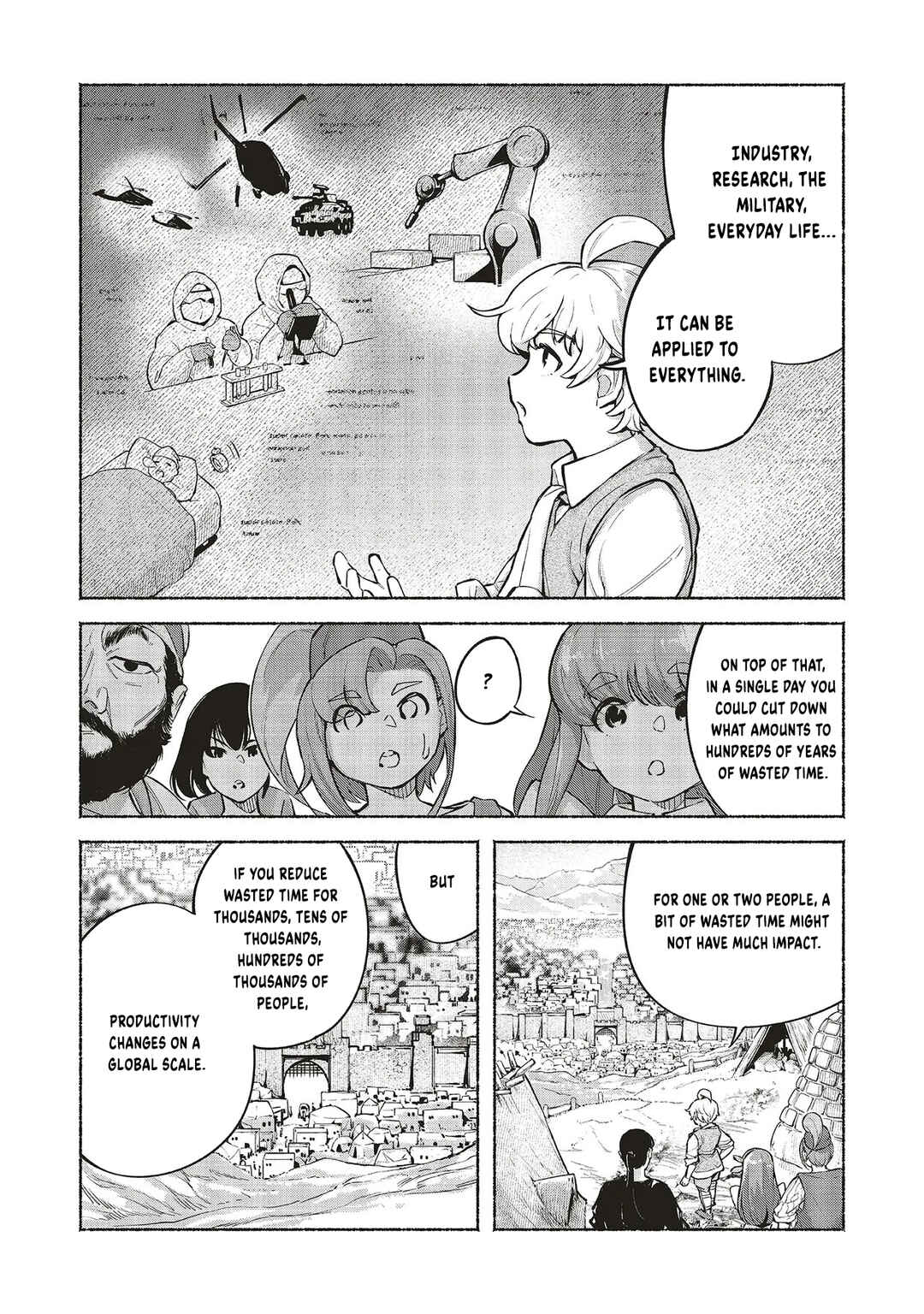 Karada wa Jidou, Nakami wa Ossan no Nariagari Bokenki - Satera mo Tsuiteikimasu! Chapter 9 - Page 15
