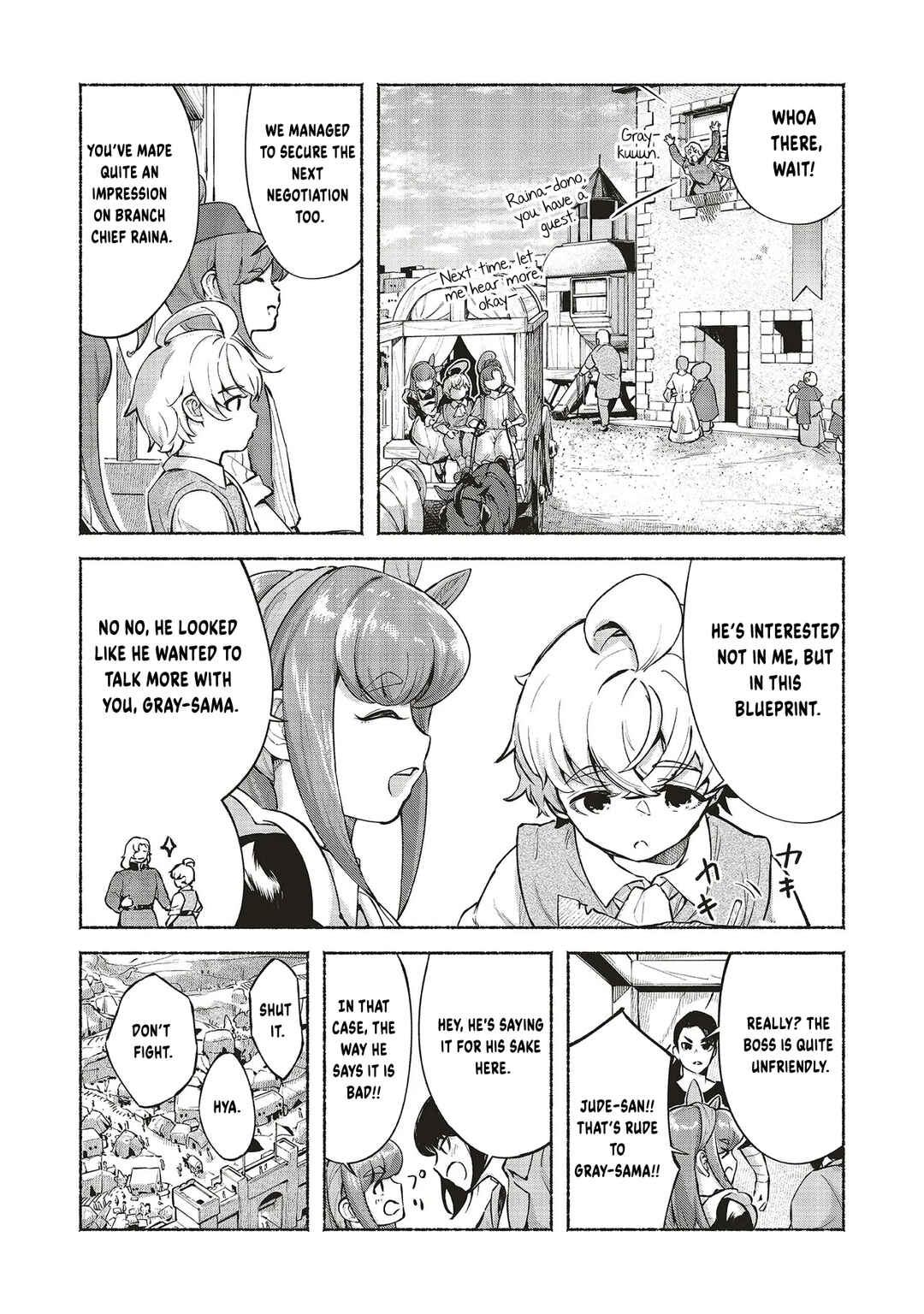 Karada wa Jidou, Nakami wa Ossan no Nariagari Bokenki - Satera mo Tsuiteikimasu! Chapter 9 - Page 9
