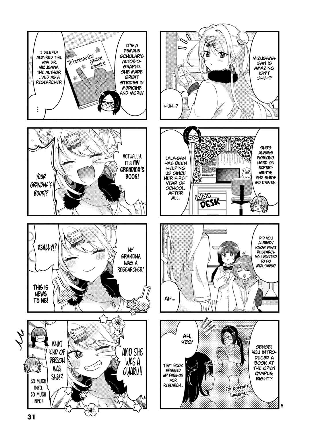Lalalab☆ ~Gal to Kagaku to Seishun to!~ Chapter 4 - Page 6