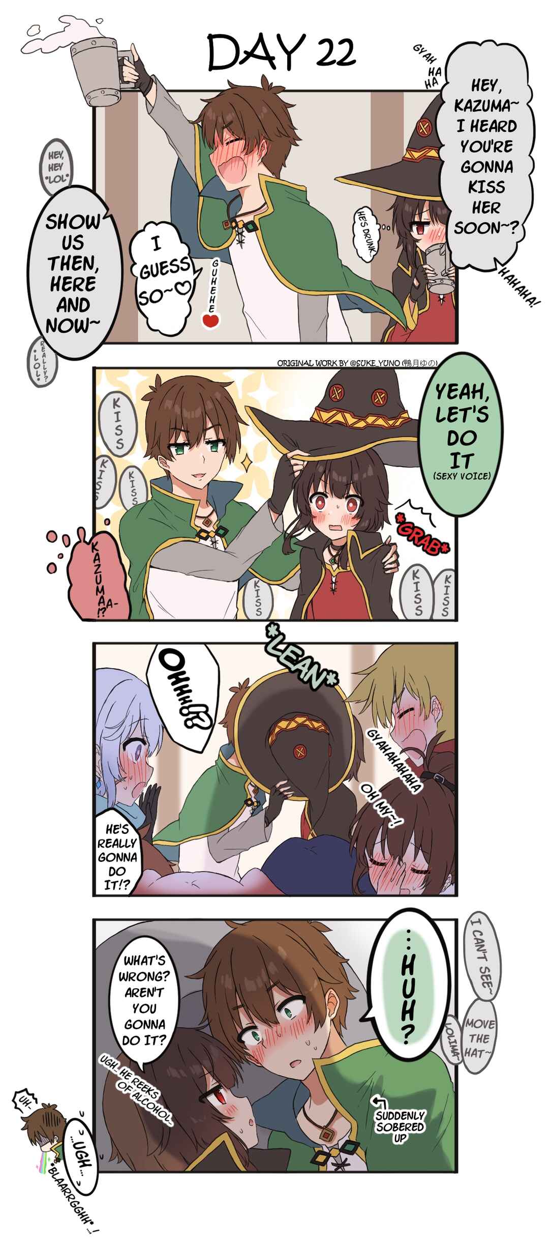 Kono Subarashii Sekai ni Shukufuku wo! - A Day of KazuMegu (Doujinshi) Chapter 22 - Page 1