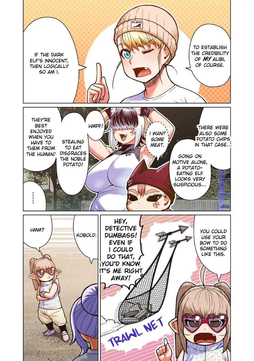 Shin Elf-san wa Yaserarenai. (Official Colored) Chapter 8 - Page 14