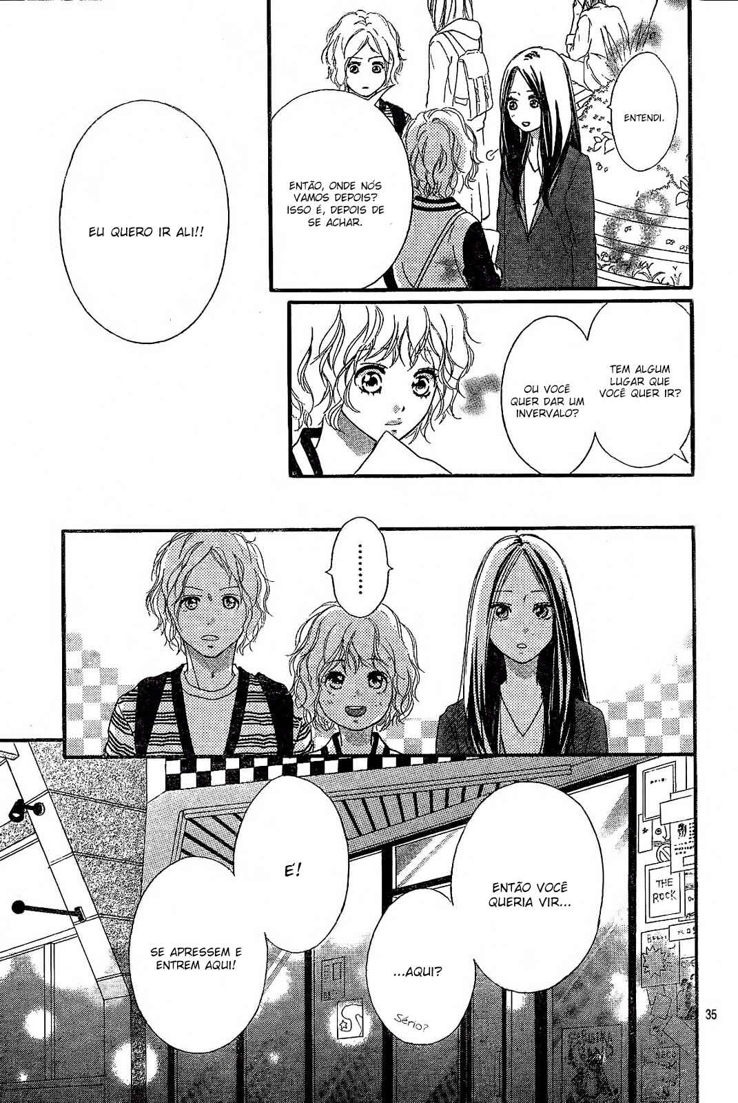 Ao Haru Ride Chapter 49 - Page 35