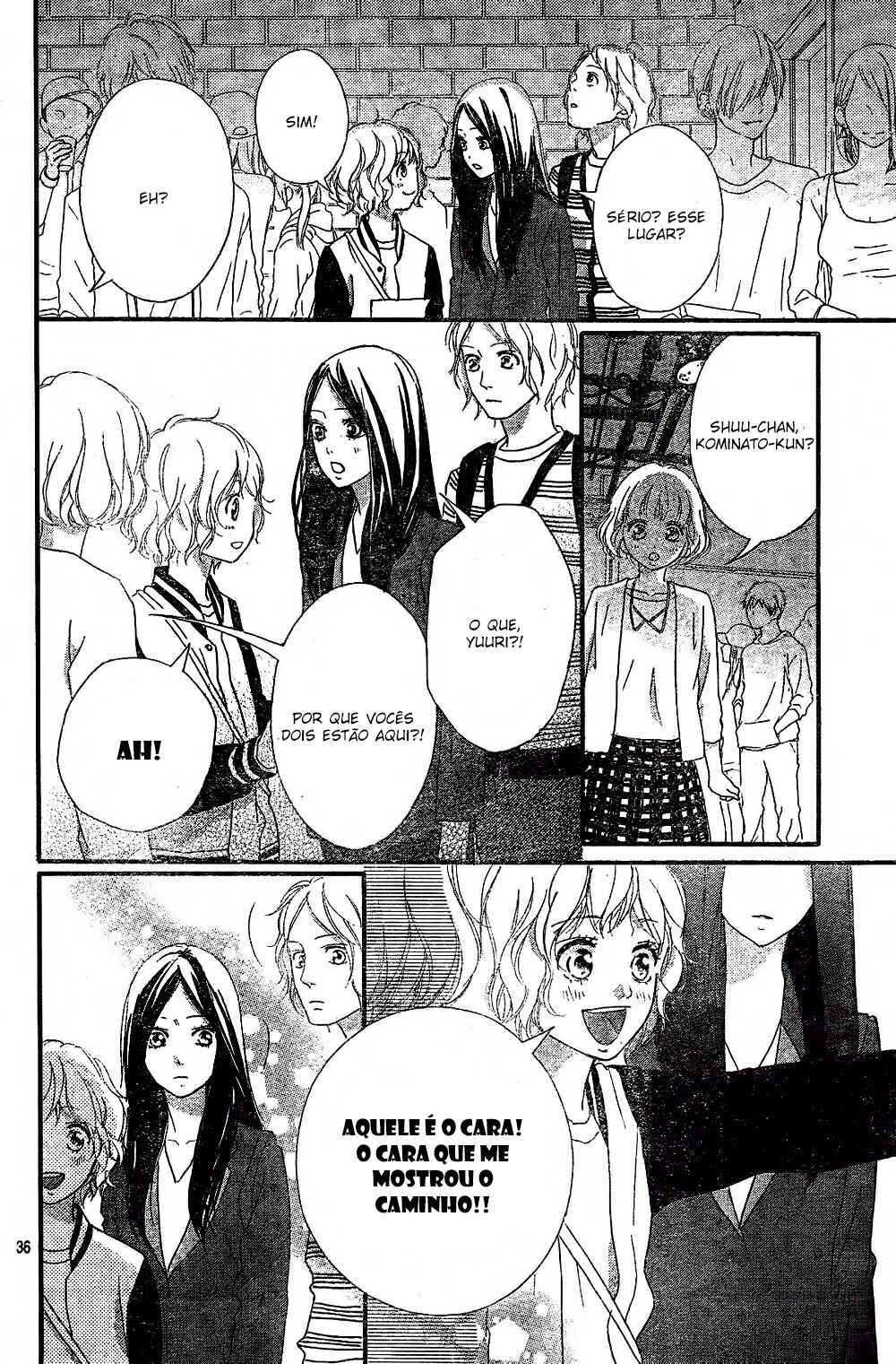 Ao Haru Ride Chapter 49 - Page 36