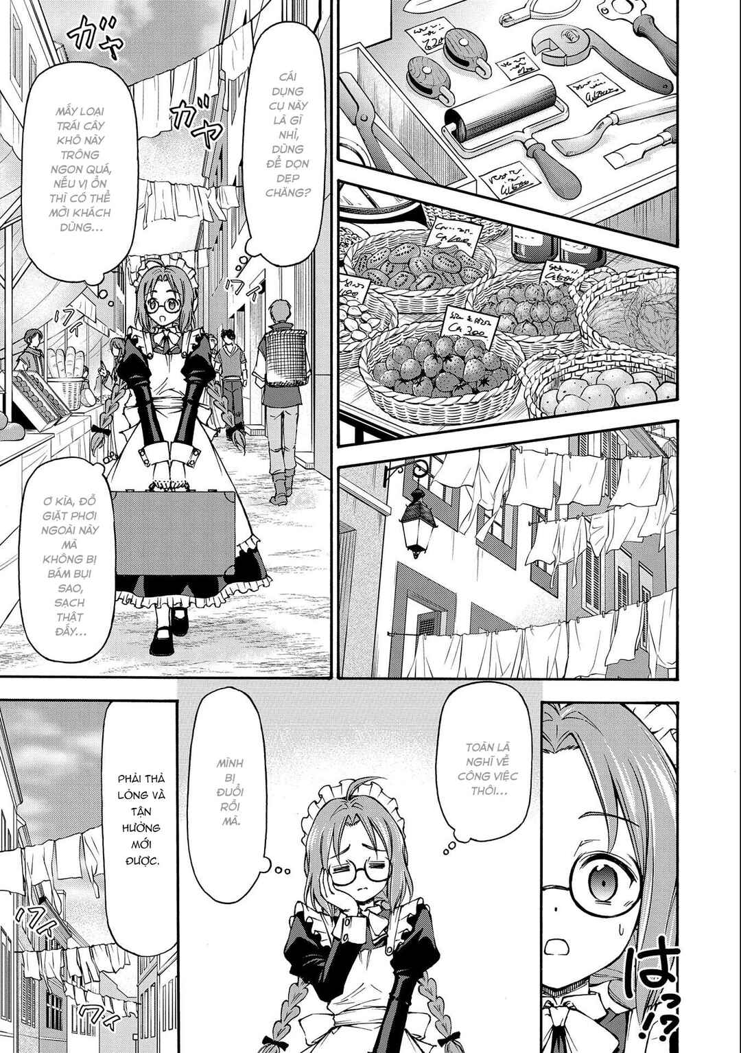 Maid nara Touzen desu. ~Nureginu wo Kiserareta Bannou Maid-san wa Tabi ni Deru Koto ni shimashita.~ Chapter 1 - Page 25