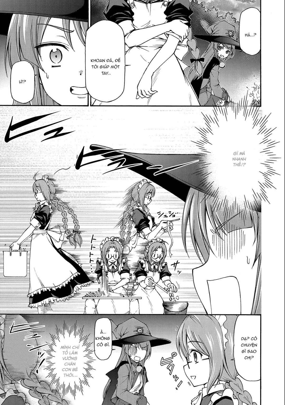 Maid nara Touzen desu. ~Nureginu wo Kiserareta Bannou Maid-san wa Tabi ni Deru Koto ni shimashita.~ Chapter 1 - Page 41