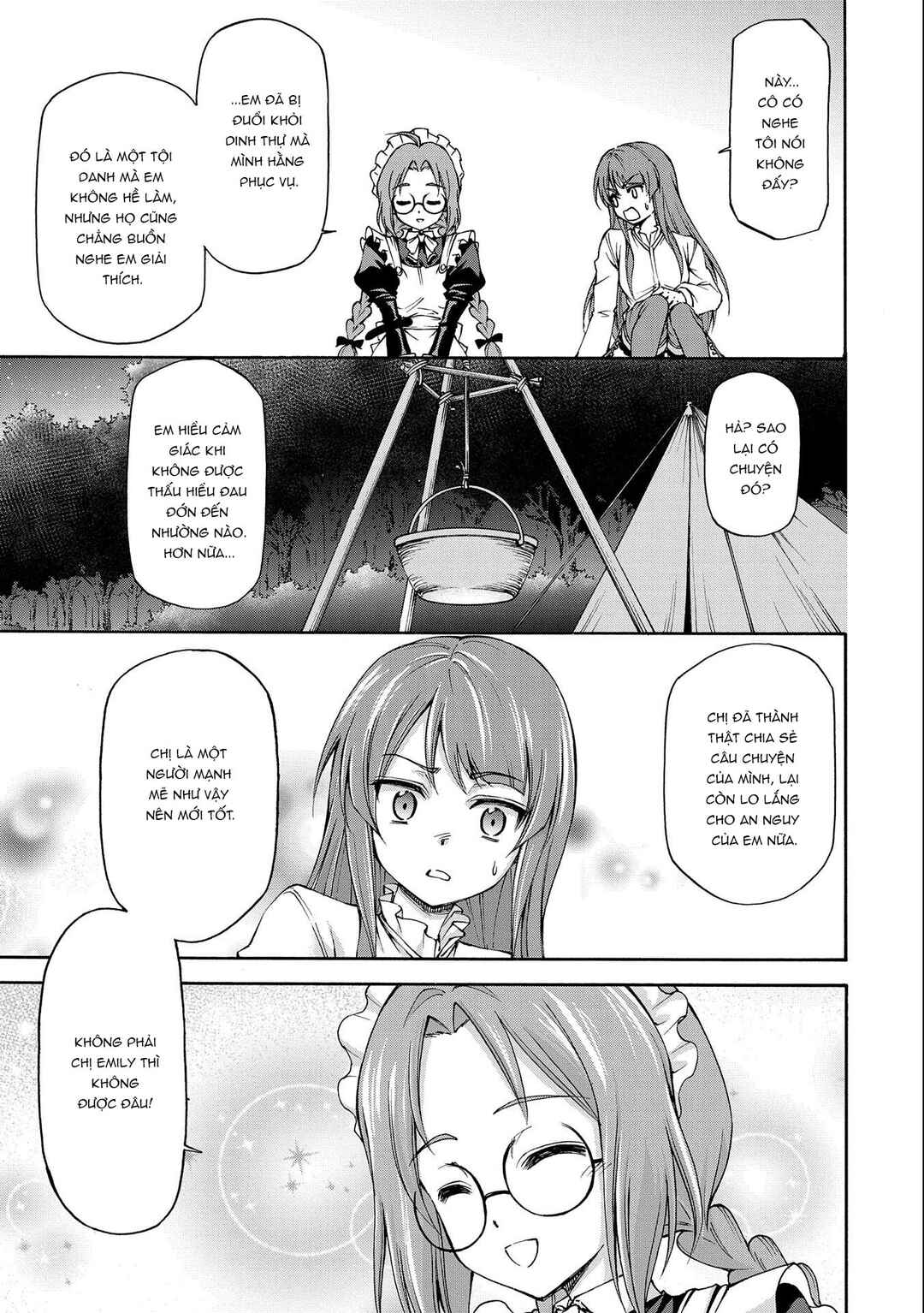 Maid nara Touzen desu. ~Nureginu wo Kiserareta Bannou Maid-san wa Tabi ni Deru Koto ni shimashita.~ Chapter 1 - Page 49