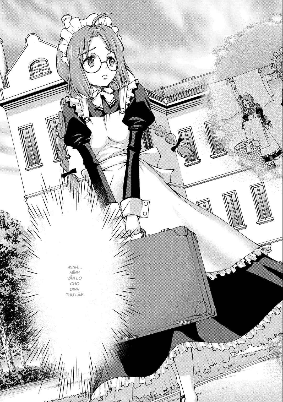 Maid nara Touzen desu. ~Nureginu wo Kiserareta Bannou Maid-san wa Tabi ni Deru Koto ni shimashita.~ Chapter 1 - Page 9
