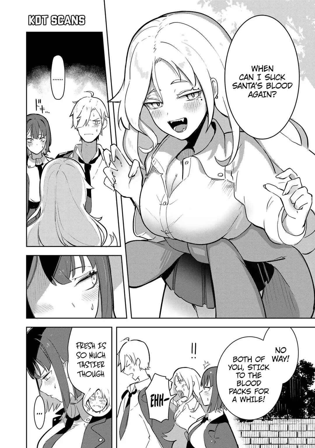 Kyuuketsuki-san wa Chitoraretai Chapter 2 - Page 11