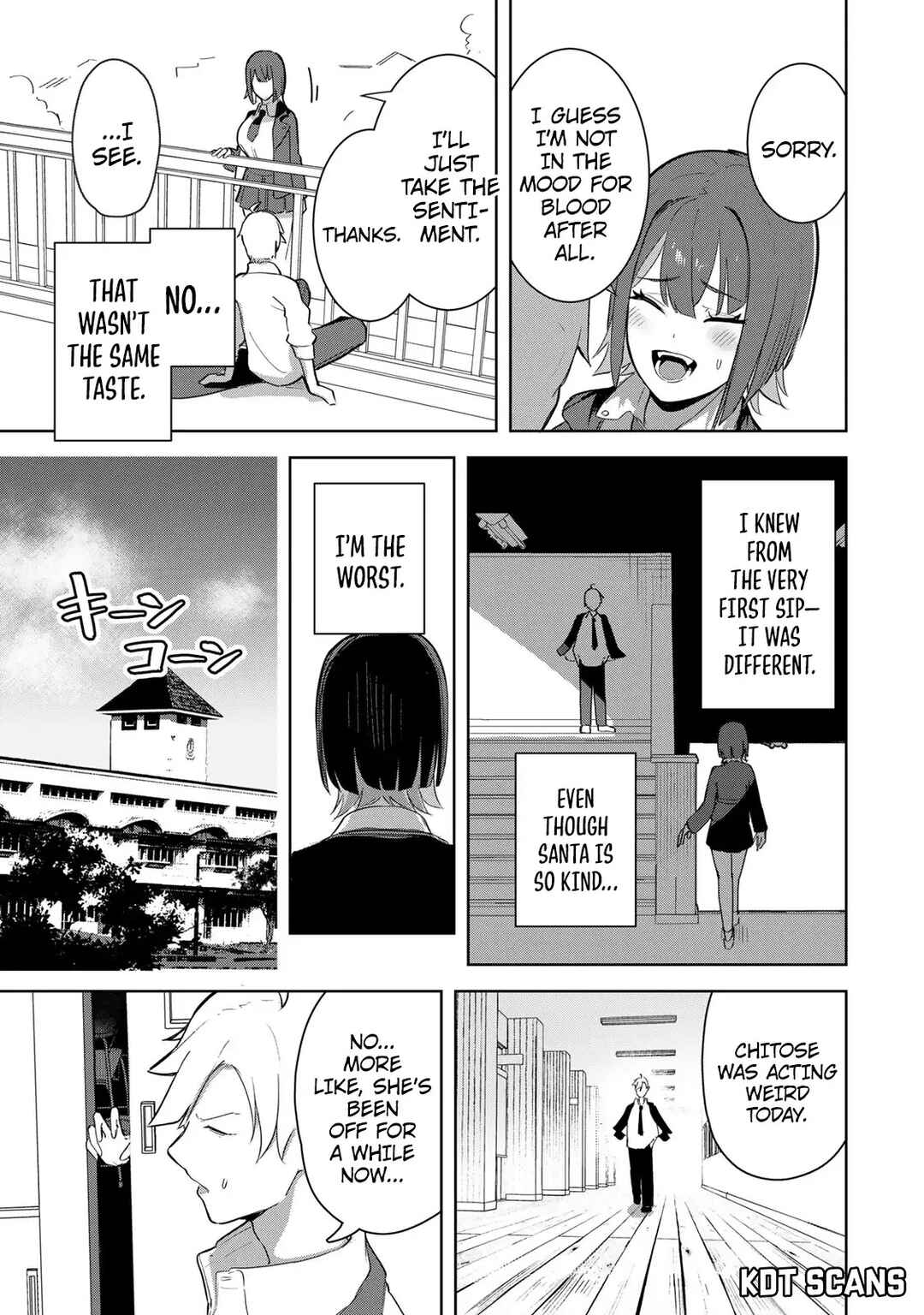 Kyuuketsuki-san wa Chitoraretai Chapter 2 - Page 22