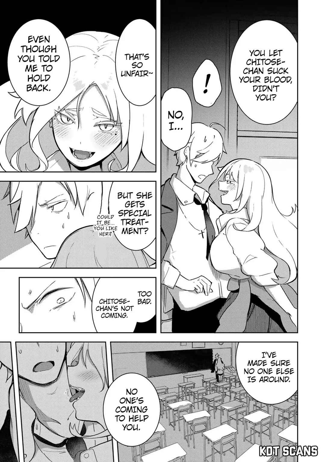 Kyuuketsuki-san wa Chitoraretai Chapter 2 - Page 24