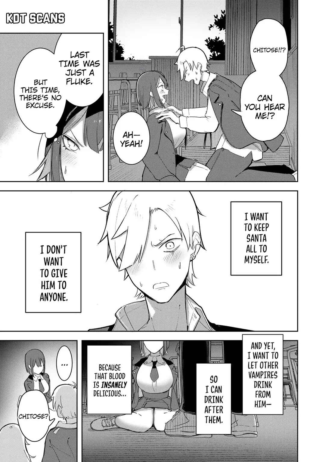 Kyuuketsuki-san wa Chitoraretai Chapter 2 - Page 34