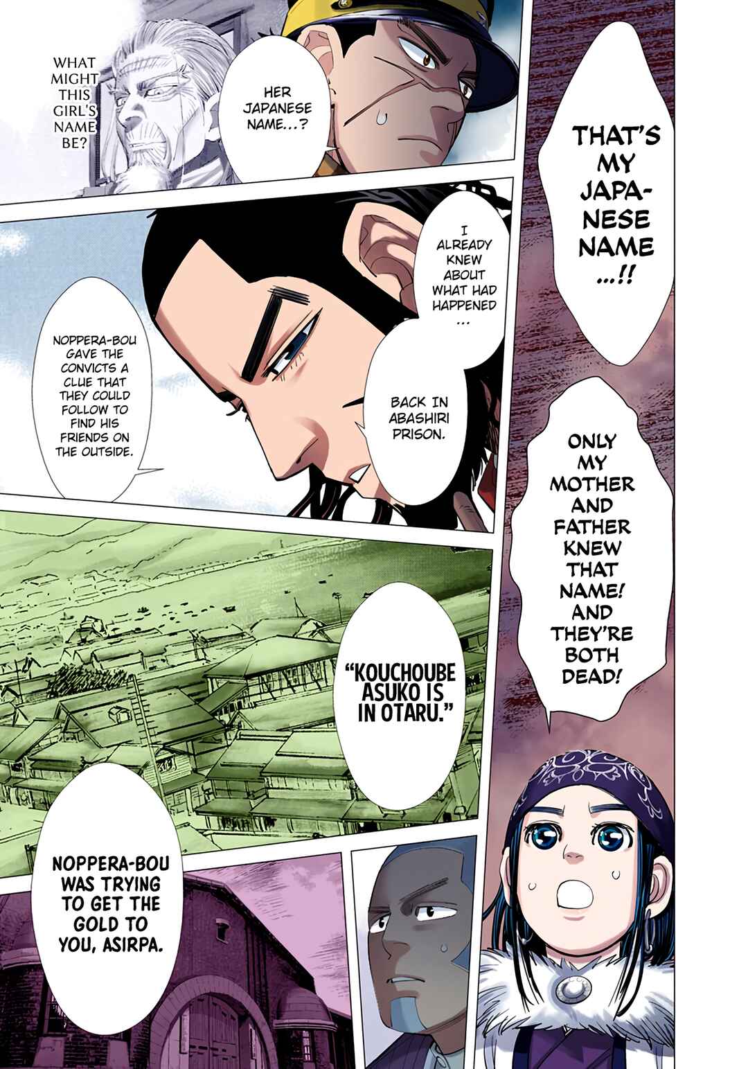 Golden Kamuy (Official Colored) Chapter 48 - Page 13